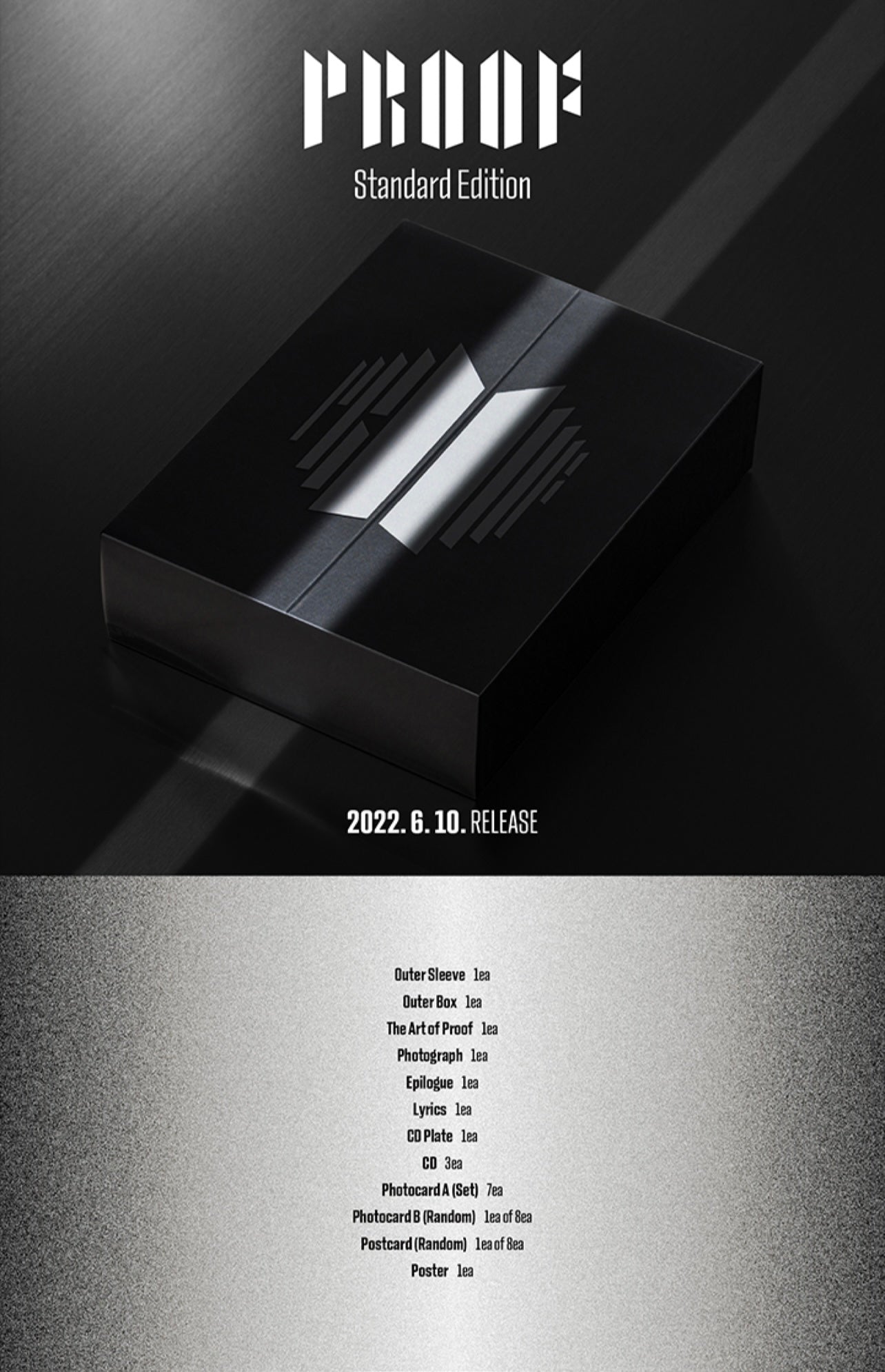 BTS Anthology Album - Proof (Standard Edition) WEVERSE Gift Included