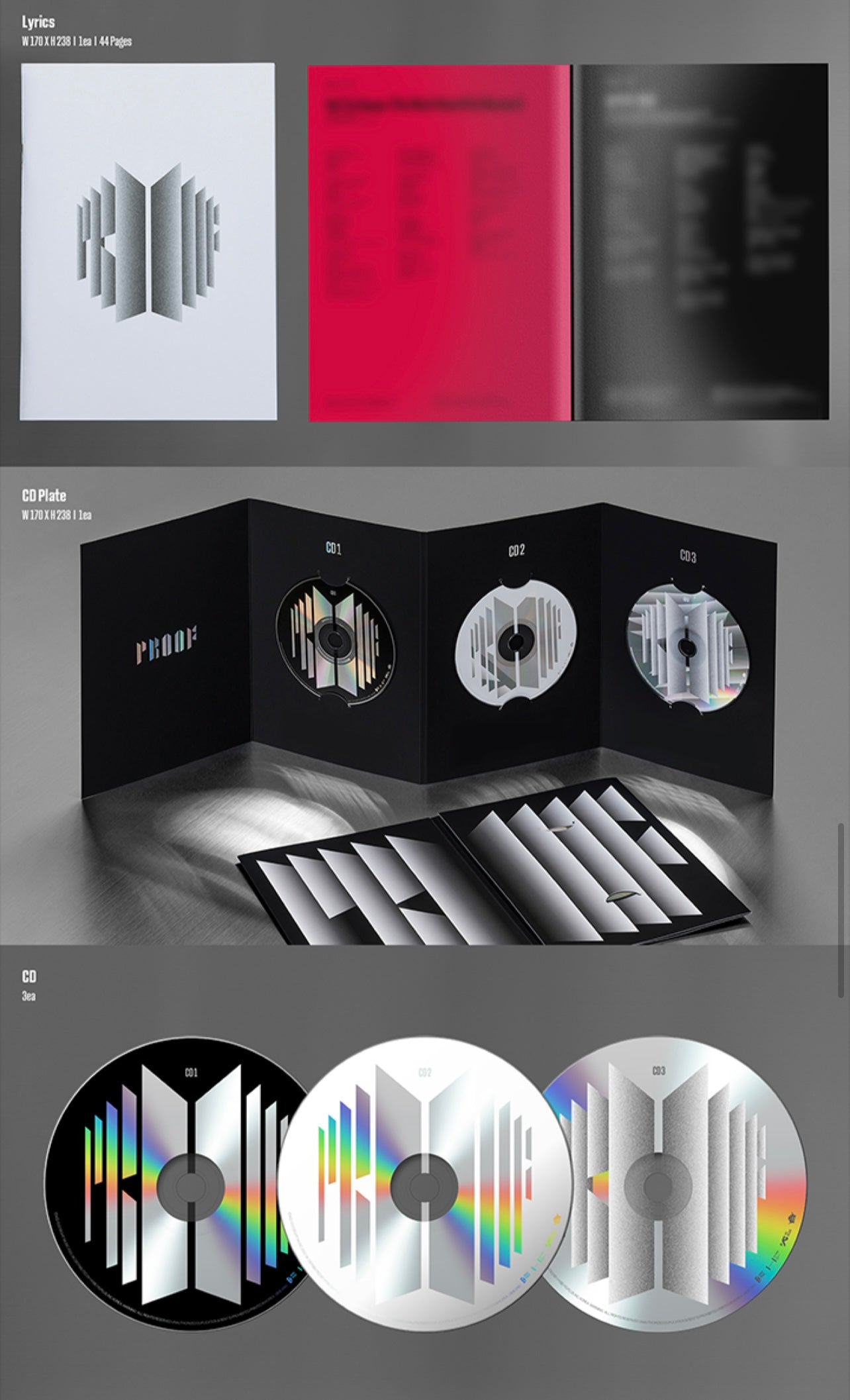 BTS Anthology Album - Proof (Standard Edition) WEVERSE Gift Included