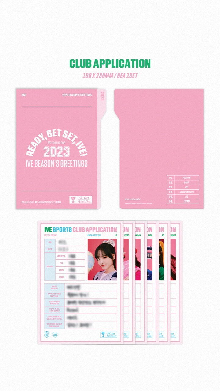 IVE - 2023 SEASON'S GREETINGS [READY, GET SET, IVE!]