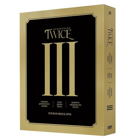 TWICE - 4th World Tour III in Seoul DVD (3Disc)