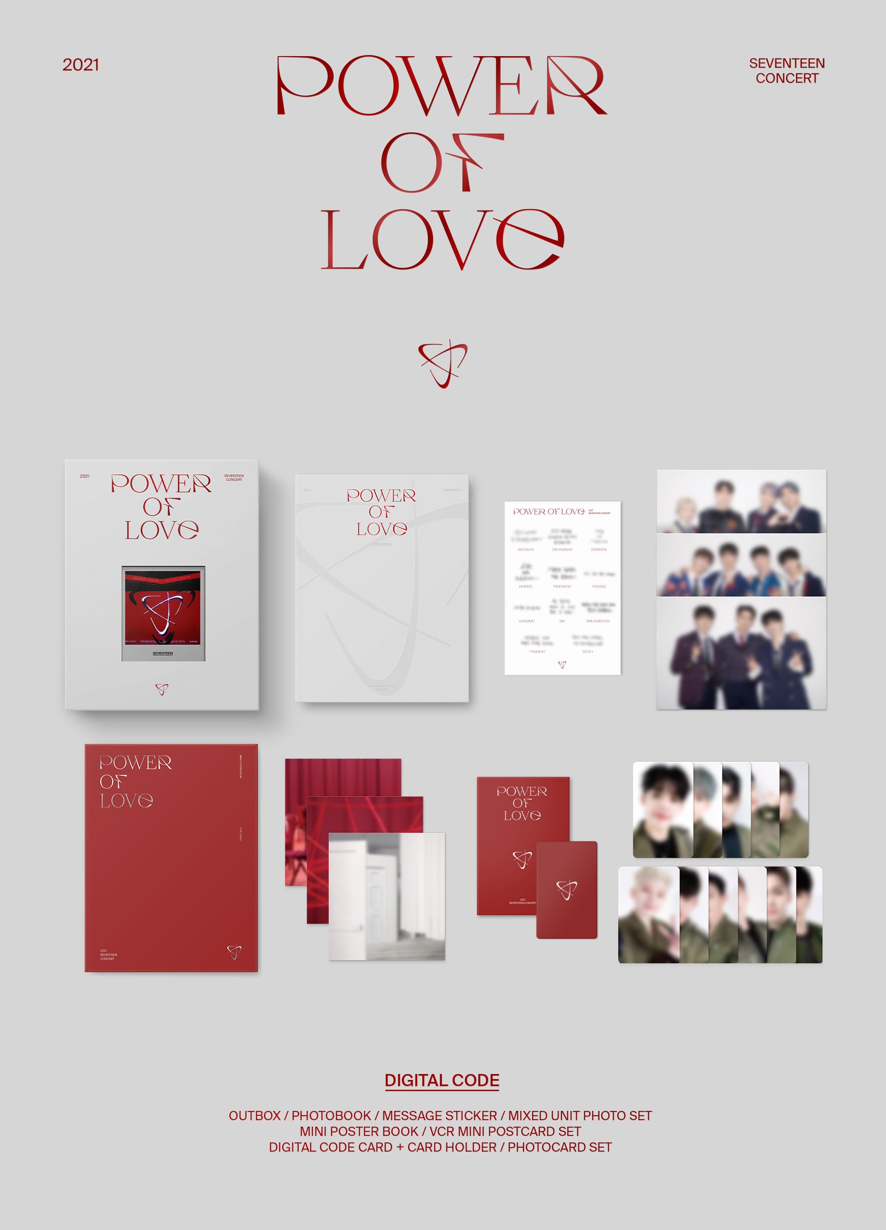 専門店では Love Of Power SEVENTEEN dvd 新品 トレカセット K-POP 