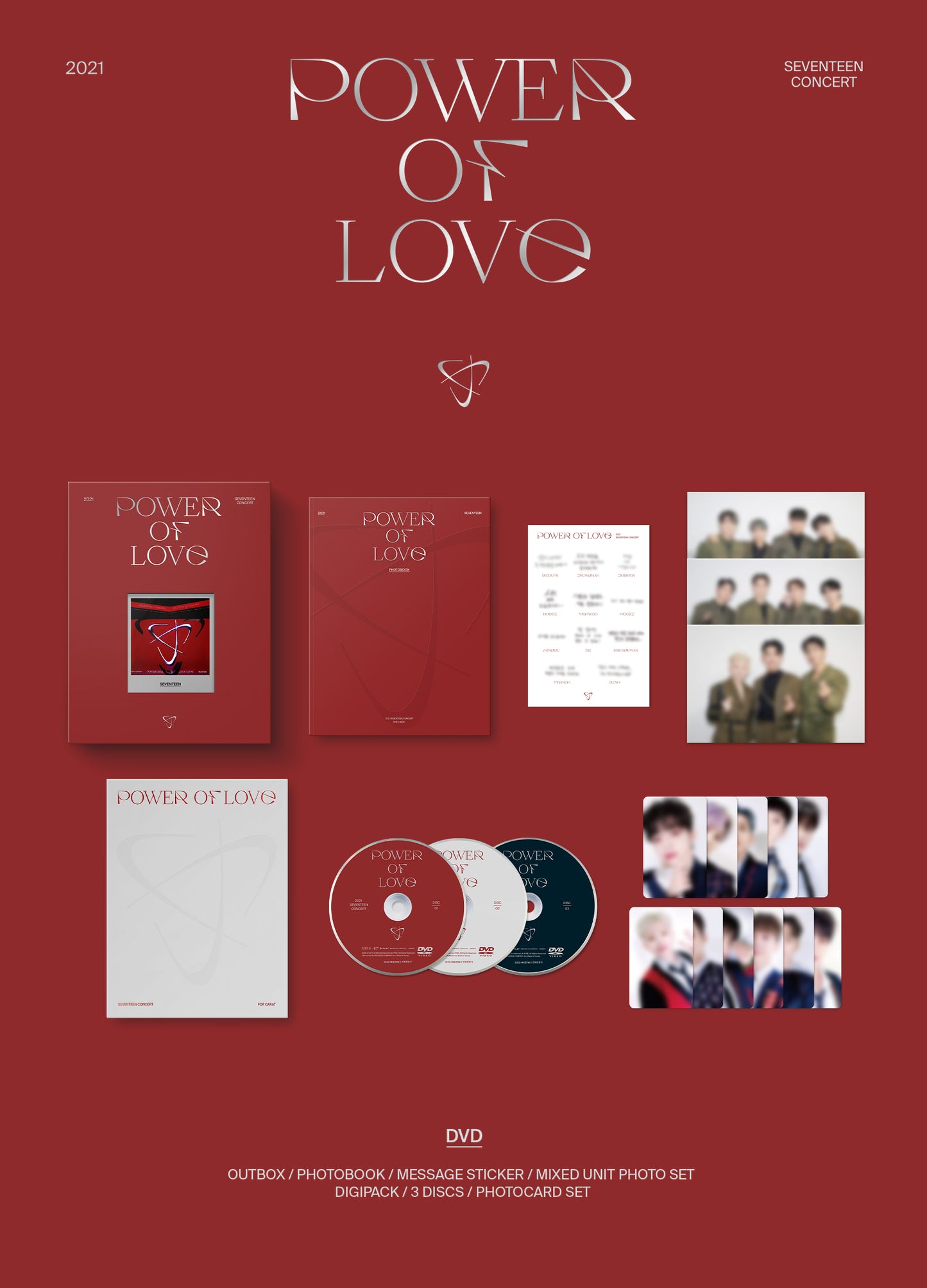 SEVENTEEN - CONCERT [POWER OF LOVE] DVD – kpopfriend