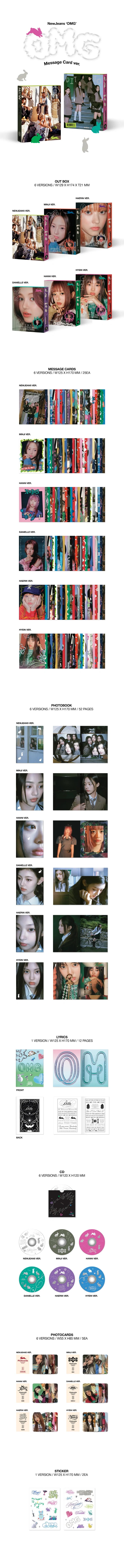 NEW JEANS - OMG 1st Single Album – kpopfriend
