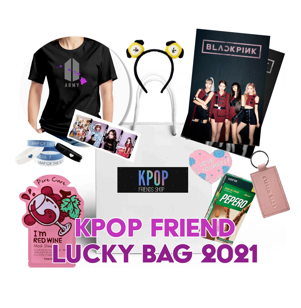 [🎁Limited 100 bags only] Kpop Friend Lucky Bag 2023 | Mysterybag