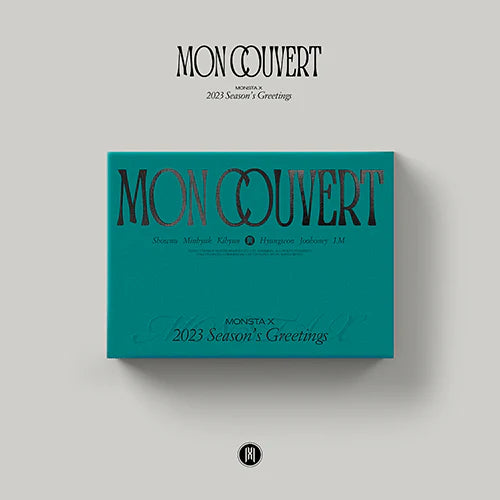 MONSTA X - 2023 SEASON'S GREETINGS (Mon Couvert) Wall Calendar Ver.