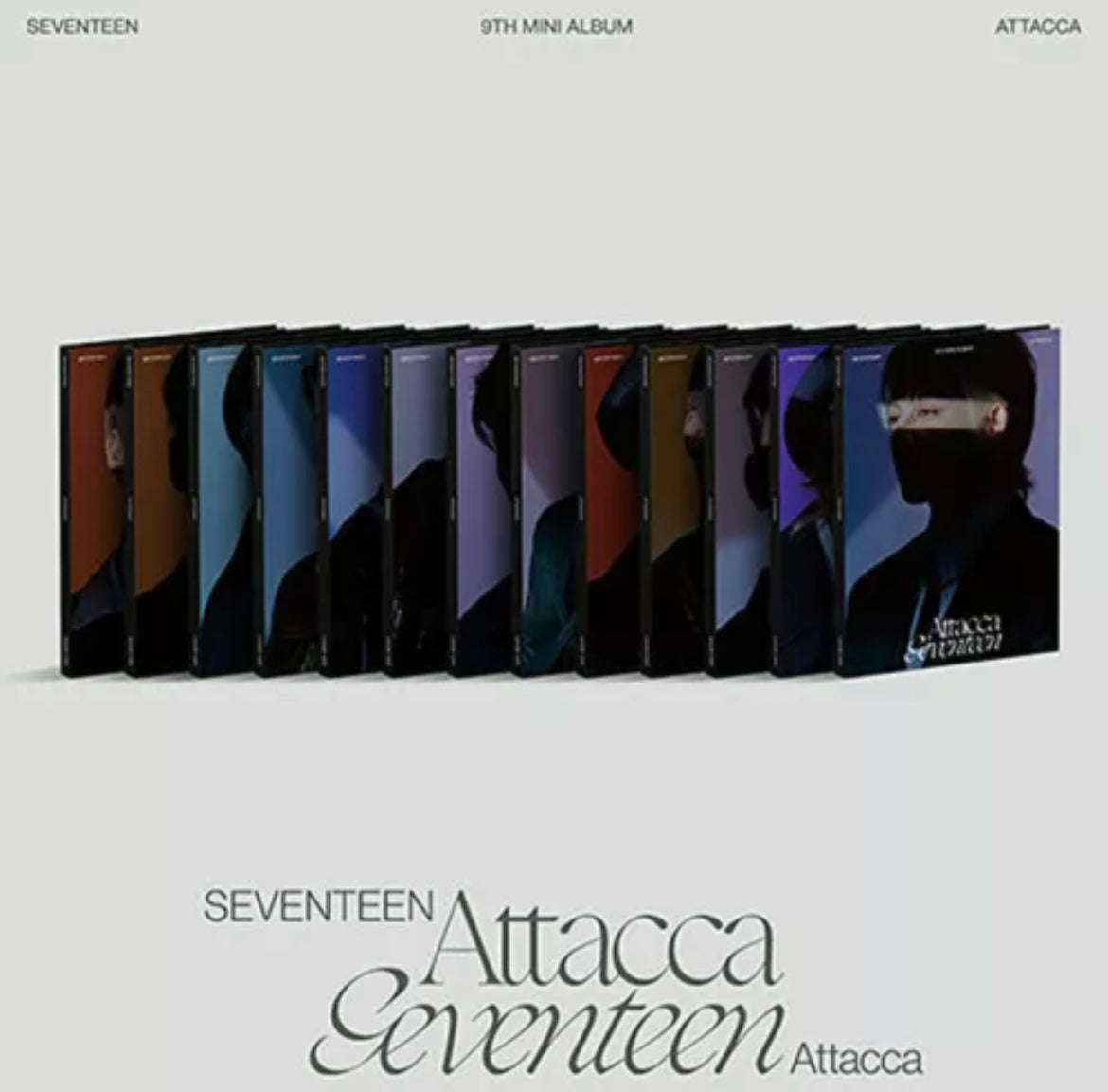SEVENTEEN [ATTACCA] 9th Mini Album CARAT Ver CD+Binder+Booklet+4 Card+Lyric+GIFT