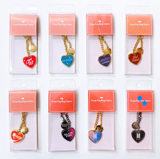 KPOP FRIEND KEY RING CHARM