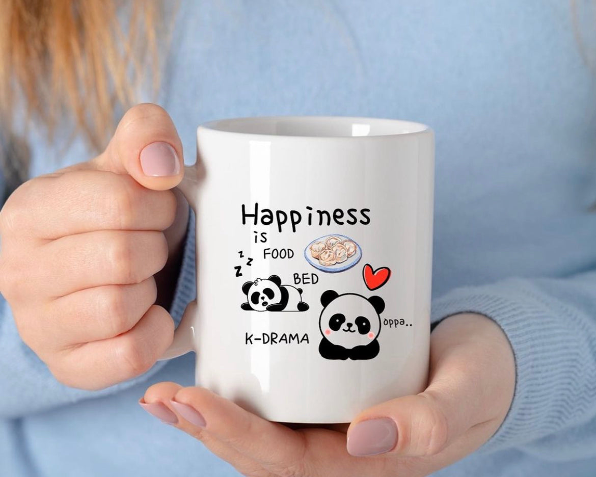 Kdrama panda mug, Coffee Mug, Gifts For Her, Gifts