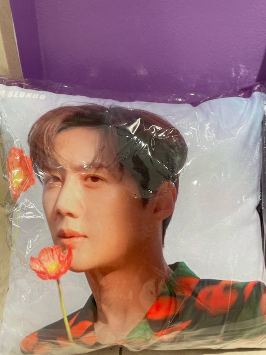 Seonho Kim Photo Throw Pillow | Redbubble K-pop Throw Pillow