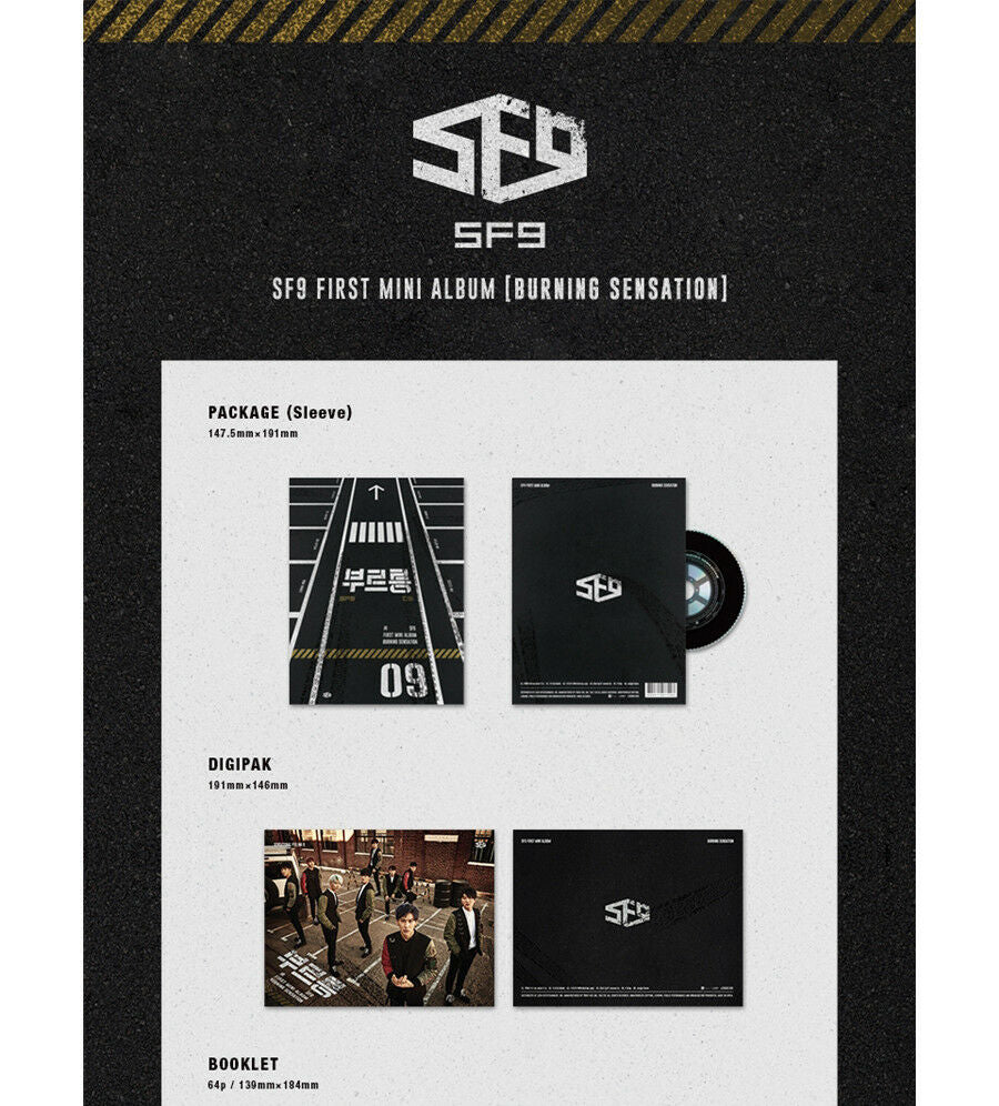 SF9 [BURNING SENSATION] 1st Mini Album