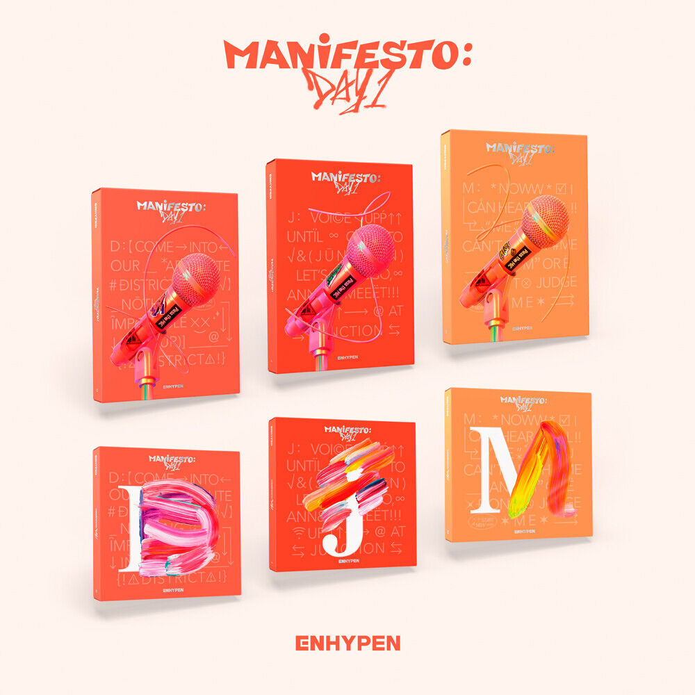(SOLD OUT) ENHYPEN - MANIFESTO: DAY 1